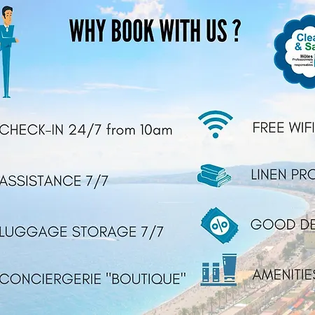 Apartment Nestor&jeeves - Bleu Buffa - Location *